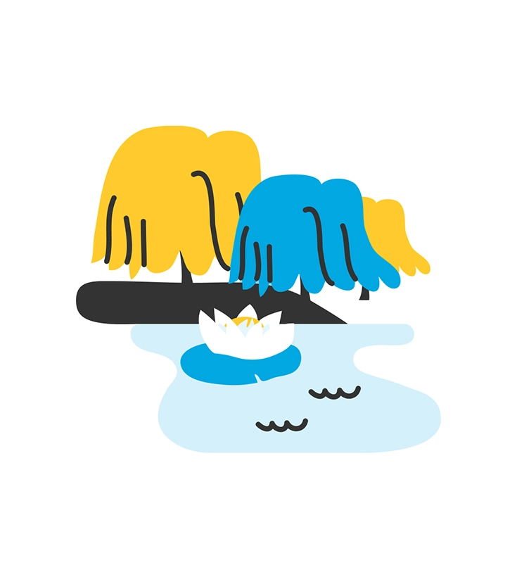 Point of interest illustration for the map illustration for IDSBK